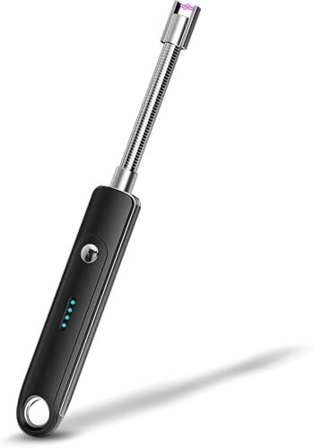 Christmas Stocking Fillers Women: Eletorot Candle Lighter Gifts For Women Her, Rechargeable Arc Electric Lighters, USB Flexible Long Lighter for Tea Lights Gas Stove BBQ Flameless Fire