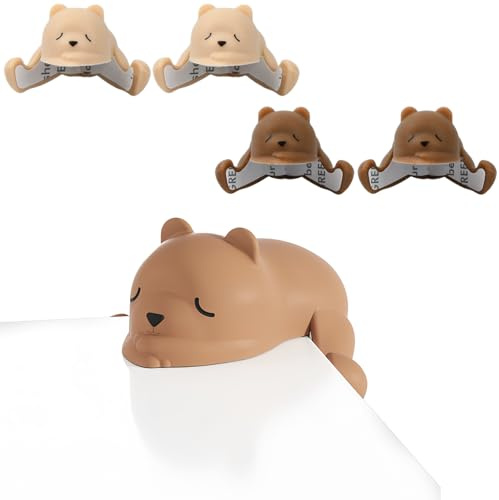4 st hörnskydd, hörn- och kantskydd, hörnskydd i silikon, hörnskydd, hörn hörn skydd för bord, hörnkudde skydd för bord möbler (kaffe)