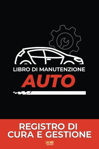 Libro manutenzione auto: Gestisci facilmente il tuo veicolo con questo pratico registro. Pianifica e annota tagliandi, riparazioni e costi in comode tabelle senza stress.