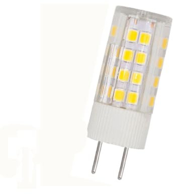 DLEDMOP Bombilla LED GY6.35 Base de dos pines GY6.35 CA 220V (no se puede usar a bajo voltaje 12V) Blanco cálido 2700K No regulable (7W / blanco cálido)