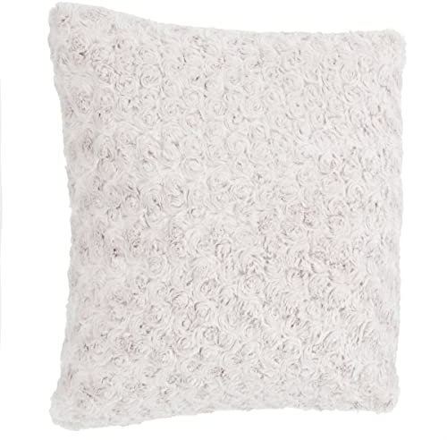 Atmosphera - Coussin Fourrure bouclé Beige - 45x45 cm