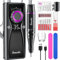 torno para uñas profesional 35000 RPM USB recargable 10H+ duración de la batería con 12 brocas lima electrica uñas para uñas de acrílico y gel- torno de uñas portátil para salón y uso doméstico