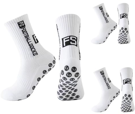 Dream HorseX 3 pares de calcetines deportivos antideslizantes, calcetines de fútbol, absorben el sudor y transpirables, unisex, adecuados para fútbol, baloncesto, maratón, correr