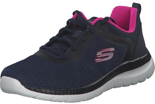 Skechers damsneakers, sportskor, blå, 41 EU