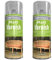 YSAMAX All Purpose Matt Varnish Professional Spray for Furniture, Metal, Wood, Plastic, Glass and More 250ml (Pack of 2)