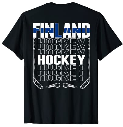Finland Ice Hockey Fans Jersey - Support Finnish Hockey Team T-Shirt