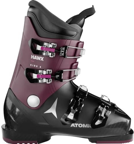 ATOMIC HAWX 4 - Botas para niños, negro/violeta/rosa, 26.0/26.5