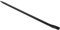 DOITOOL Crowbar Wrecking Rod : Multifunctional Crowbar Heavy Duty Steel Pry Bar Tool for Home Use Large Wrecking Rod with Flat Design for Enhanced Grip and Stability,44 * 2 * 1.6cm Black