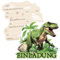 Capaneus 12 Dino Einladungskarten Kindergeburtstag, Einladung Dino Kindergeburtstag, Dinosaurier Geburtstagseinladunge, Einladungskarten Kindergeburtstag für Junge Dinosaurier Partyeinladungen