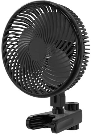 Apritsce Ventilatore Grow, 10 velocità Clip Grow Ventilatore, Motore EC Ventilatore Clip per Grow Tent