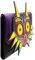 Legend of Link Zelda Majora's Iconic Mask Emblem Purse Clutch Coin Pocket & Card Holder, Purple