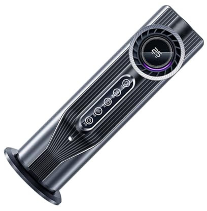 KAHDGSS Ventola Raffreddamento Portatile con Radiatore Desktop USB A 6 velocità E Timer 6h per La Scrivania della Camera da Letto Ventola Condizionatore Silenziosa