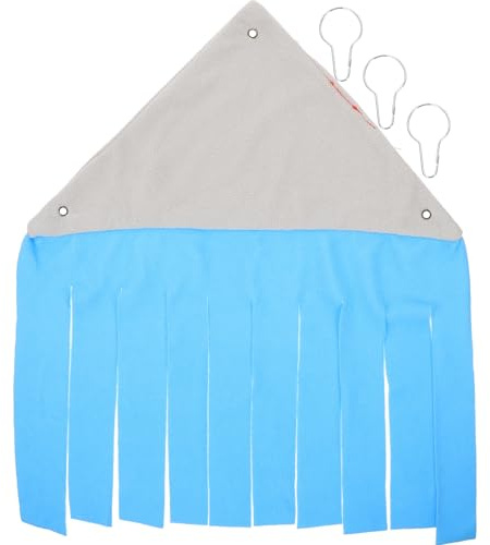 Healifty Cachette Forme Cabane Forestière Petits Animaux en Tissu pour Hamac Refuge Anti-Stress pour Cobaye et Lapin pour Maison