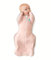 Love To Dream Pucksack Baby, Idealer Stoff für Moderate Temperaturen (20-24°C), Arme hoch Position, hüftgesund, Doppelter Reißverschluss für einfache Windelwechsel, Klein (3,5-6kg), Rosa