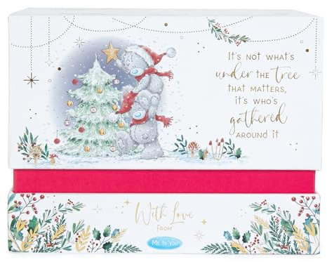 Me to You Tatty Teddy Porcelain Christmas Mug in Gift Box - Signature Collection, White