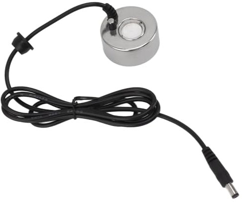 Beufee Generador de Niebla ultrasónica, generador de Niebla de Aluminio Generador de Niebla Water Mister Terrarium Mister DC 12 V Interfaz Fuente Interior Paisaje Atomizador