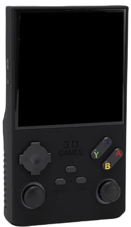 VBESTLIFE Console de Juegos de Mano V40 MAX Retro, 8GB+ 256GB, Emuladores Incorporados de 49+, Pantalla HD HD de 4.0 Pulgadas, Batería de 4000 MAh, Consola de Videojuegos Portátiles (Black)