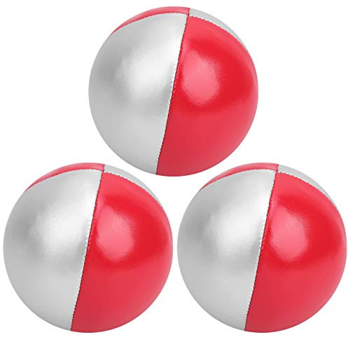 Juego de Pelotas de Malabarismo, Pelota de Lanzamiento de PU Suave y Liviana para Niños y Adultos, Juguete de Rompecabezas Divertido en Interiores para Entretenimiento de Ocio, 3 Piezas de