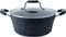 Scoville NEVERSTICK Suppentopf mit Deckel, 24 cm, kleiner antihaftbeschichteter tiefer Kochtopf, 3,5 l, geeignet für alle Herdarten einschließlich Induktion, Cool-Touch-Griffe, spülmaschinenfest,
