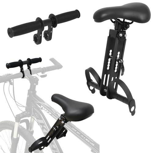 Kids Bike Seat Detachable, Front Mounted Child Bike Seat for Mountain Bikes