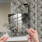 HORIWE Fliesenaufkleber Marmorierung 10x10cm Wandfliese Aufkleber 20 Stück PVC Fliesensticker Fliesen Folie Selbstklebende Tapete Wasserdicht Wandaufkleber für Küche, Schrank, Möbel, Tisch…
