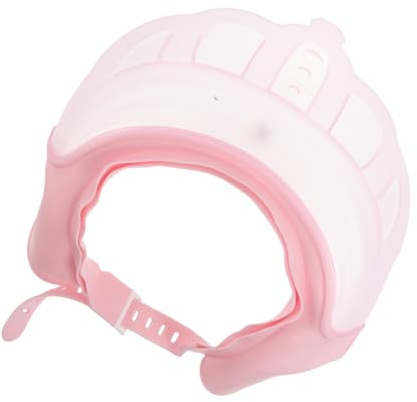 Healvian Cuffia Bagno Regolabile per Cappello Lavaggio con e Orecchie per Ragazzo Ragazza e Leggera per Viaggi
