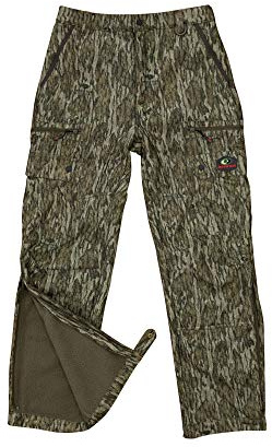 Mossy Oak Sherpa 2.0 Fleece Lined Camo Hunting Pants for Men, Hunting Clothes, X-Large