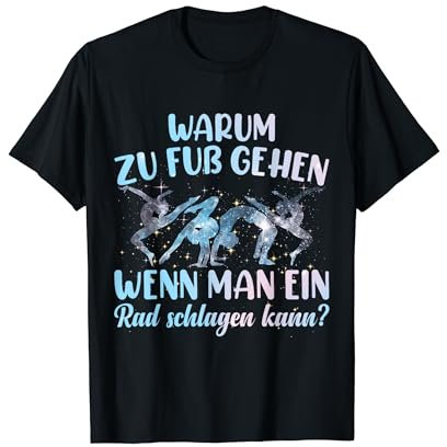 Kinder Turnerin Turnen Mädchen Kunstturnen Bodenturnen T-Shirt