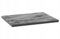 .Deftrans Waschbeckenplatte 80x46 cm Schwarz Beton – Laminierte Möbelplatte für Badunterschrank, Badezimmer, modernes Design, pflegeleicht