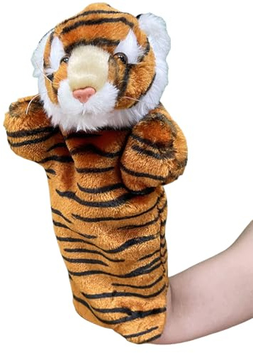 Pupazzo a mano d' – Peluche realistica al morbido | Forma resistente, pupazzo di interattivo, giocattolo di peluche per bambini per compleanni, festival, narrazione,
