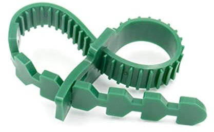 KINGLAKE Lot de 5 attaches de 35 cm pour arbustes, robustes, réglables et verrouillables pour arbustes, rosiers, plantes