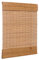 Ventanara® Raffrollo Bambus Bambusraffrollo Rollo inkl Montagematerial (braun, 90 x 220 cm)
