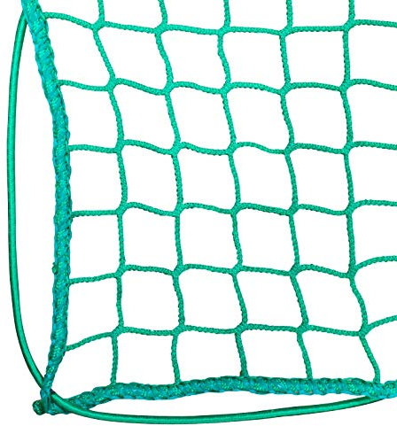 lasiprofi Abdecknetz für PKW-Anhänger, Pritschen und Container 5,0 x 3,5 Meter Grün