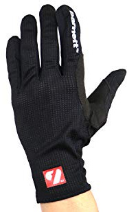 BARNETT NBG-18 Gloves for Rollerski - cross-country - road bike - running - Black