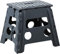 Kesper Stabiler Klapptritt Sitzhocker faltbar, grau, 36,5 x 30 x 32 cm,