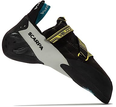 Scarpa Veloce klätterskor för män, Svart gul fkj, 41 EU