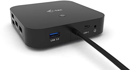 i-tec Docking station USB-C 2 x 4K - 2 x DisplayPort 1 x USB-C 3 x USB 3.0 2 x USB 2.0 1 x GLAN 1 x audio/microfono