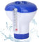 12.7cm Dispensador de Cloro Flotante, Dispensador de Cloro para Piscinas, Clorador Flotante para Piscinas Interiores y Exteriores Bañeras de Hidromasaje