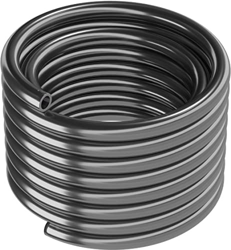 ARKA Tuyau PVC - 16/22mm, Gris - Tuyau Flexible Polyvalent et Robuste pour Les Aquariums, Les bassins et Les ateliers, Durable et Flexible