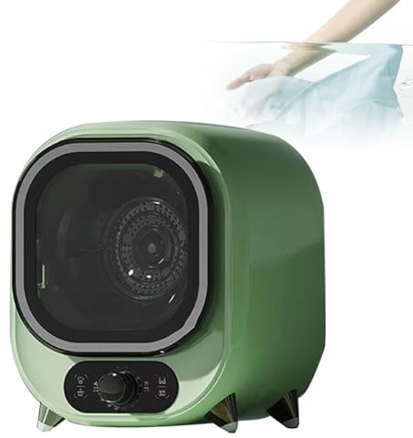 Secadora De Ropa De Condensador, Secadora De Ropa De Condensador Portátil, 5 Modos De Secado, Carga De 0,8 Kg, Secadora De Ropa Eléctrica, Mini Secadora De Centrifugado, Secadora De Ropa Interior(Gree