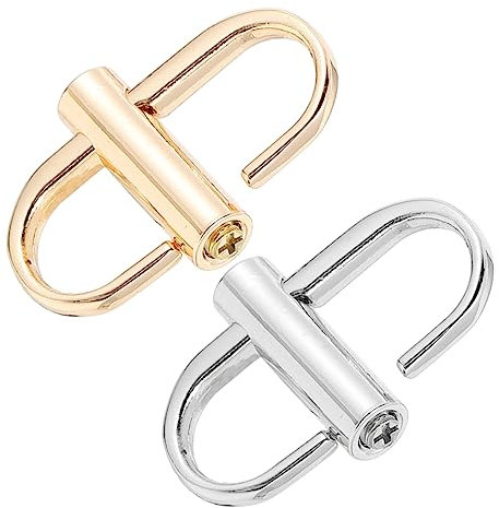 NUOBESTY 4pcs Metal Buckle Clip for Bag Strap Adjustment Ratchet Tie down Straps