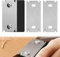 Laminate Trimmer, Silver Edge Banding Trimmer, Edge Banding Cutter for Processing ABS Board, PVC Board and Wood Board Edge Processing, with 2 Spare Blade