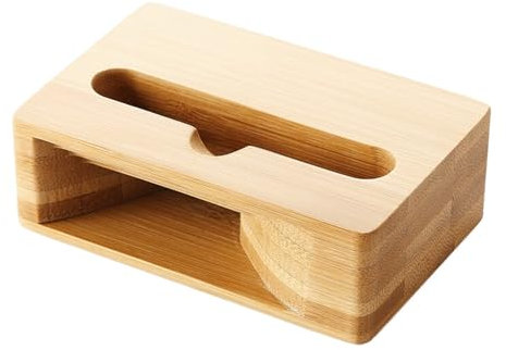 Amplificateur de haut-parleur en bois naturel pour téléphone en bois, station d'accueil, booster de son respectueux de l'environnement, support de haut-parleur passif, berceau acoustique de bureau