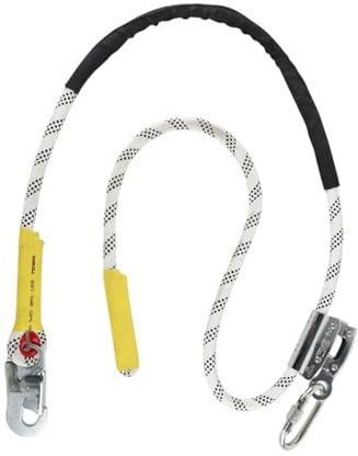 Gitohoni Étui pour Longe D'élagage, Corde Réglable avec Mousqueton En Acier Au Carbone pour équipement de Protection, 3 Mètres