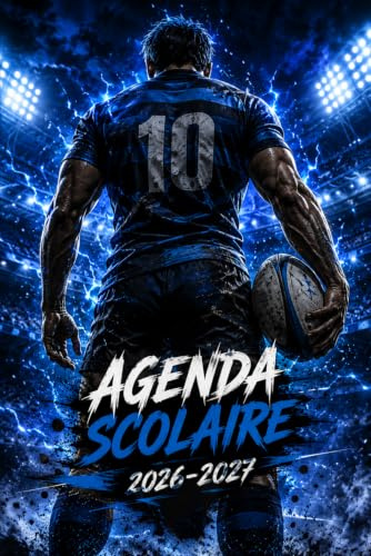 Agenda Scolaire 2026 2027 Rugby: Gérez votre temps avec efficacité et atteignez vos objectifs académiques en toute simplicité grâce à notre ... et lycée) │ Fille, Garçon | Sport | Français