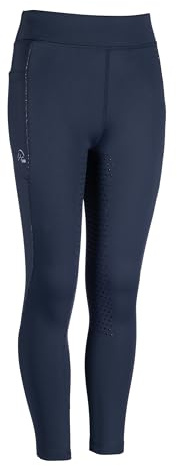 HKM Alice Leggings, Blu Scuro, 152 Unisex-Bambini
