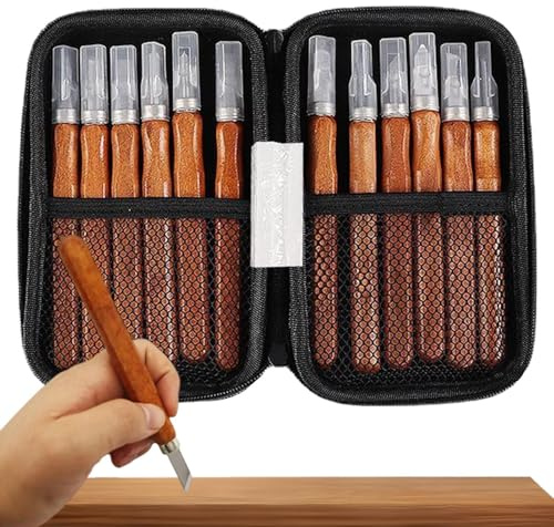Juego De Herramientas Para Tallar Madera Pequeño Cutter De Acero Al Carbono