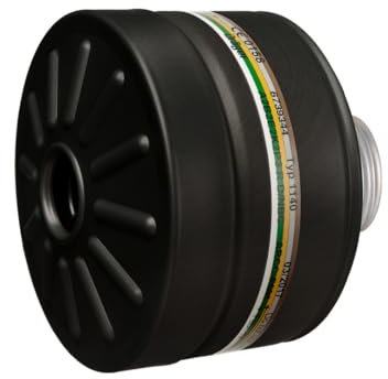 Dräger Rd40 Zivilschutz-Filter der Schutzklasse A2B2E2K2-P3 R D/NBC (Schwarz) für Gase, Dämpfe, Partikel | 1 STK. | Kombinations-Filter für Vollmaske CDR 4500