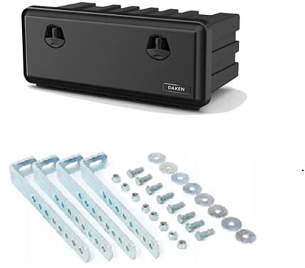 Daken Just 900-R Coffre de rangement pour camion avec support vertical 900 x 367 x 300 mm