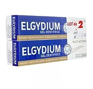 Elgydium Gel Dentifrice Multi-Actions Lot de 2 x 75 ml